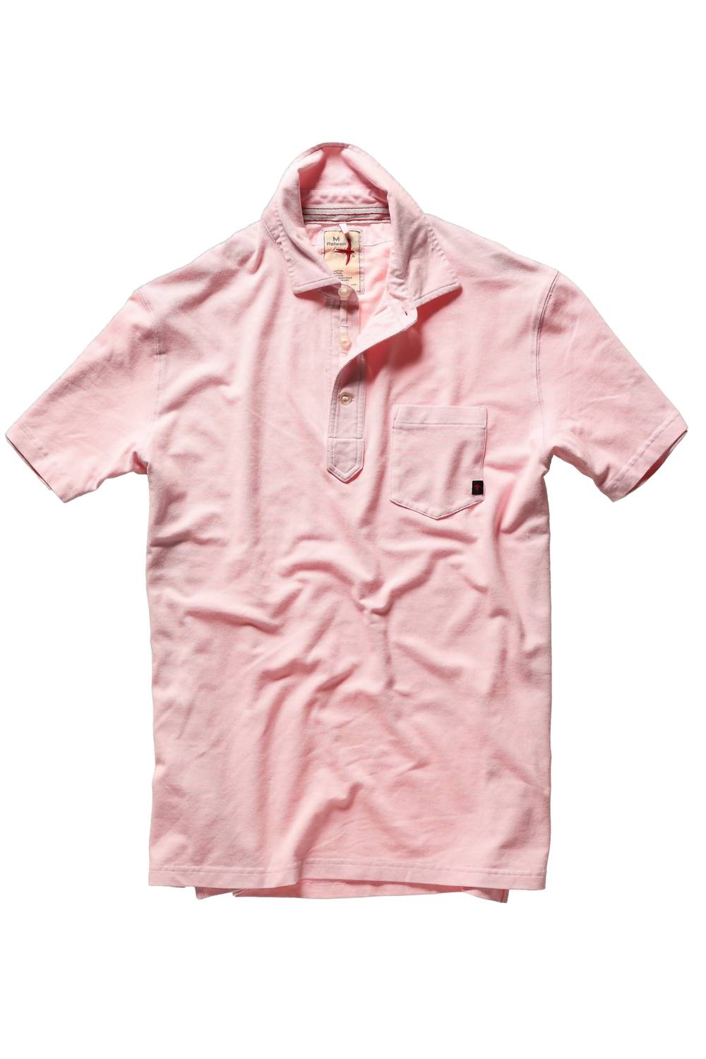 Relwen - Men's Pique Slot Short Sleeve Polo