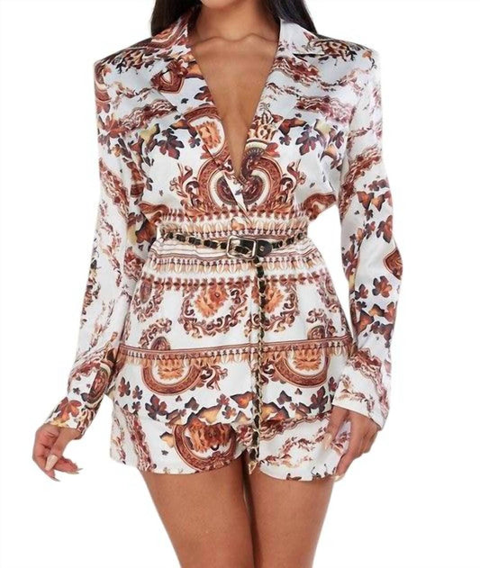 L'Atiste - Baroque Short Set