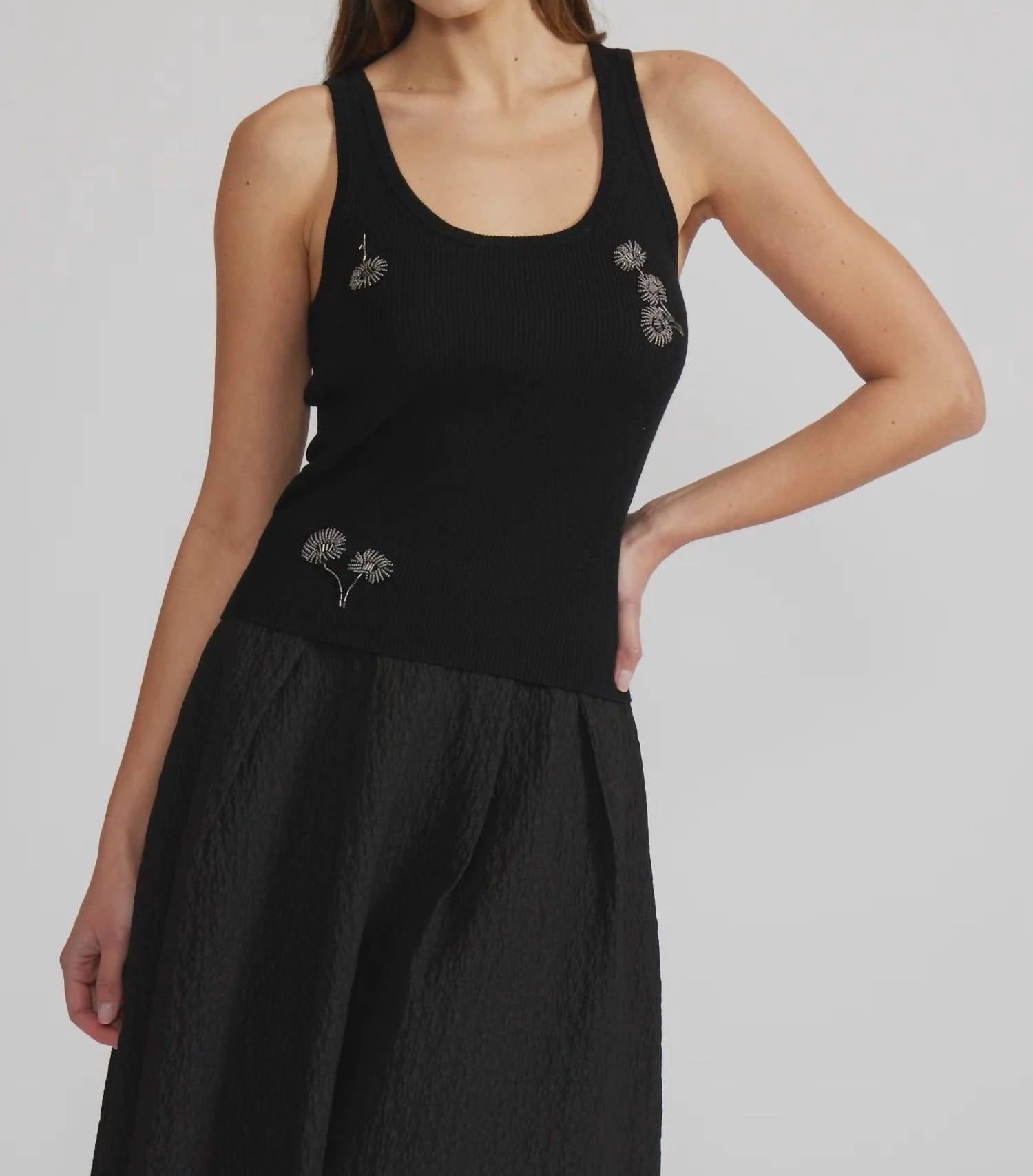 Lucy Paris - Wendy Rhinestone Tank