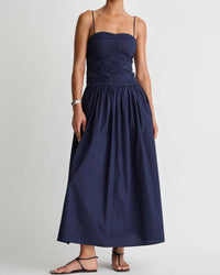 Apiece Apart - Jana Ruched Bodice Maxi Dress
