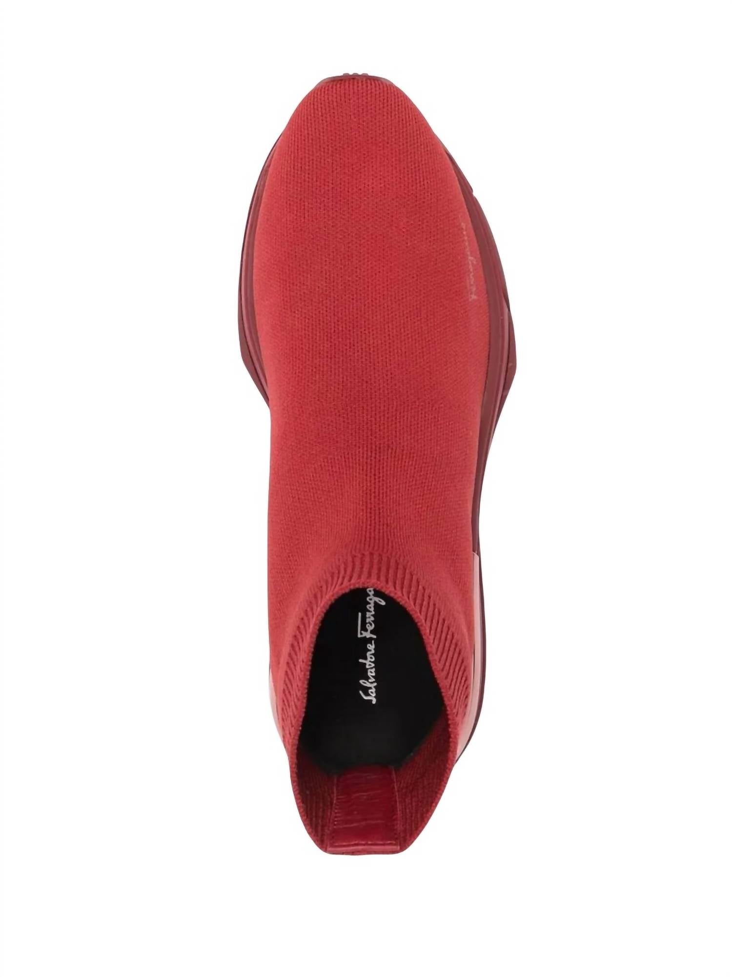 Salvatore Ferragamo - Women's Knitted High-top Sock Sneakers