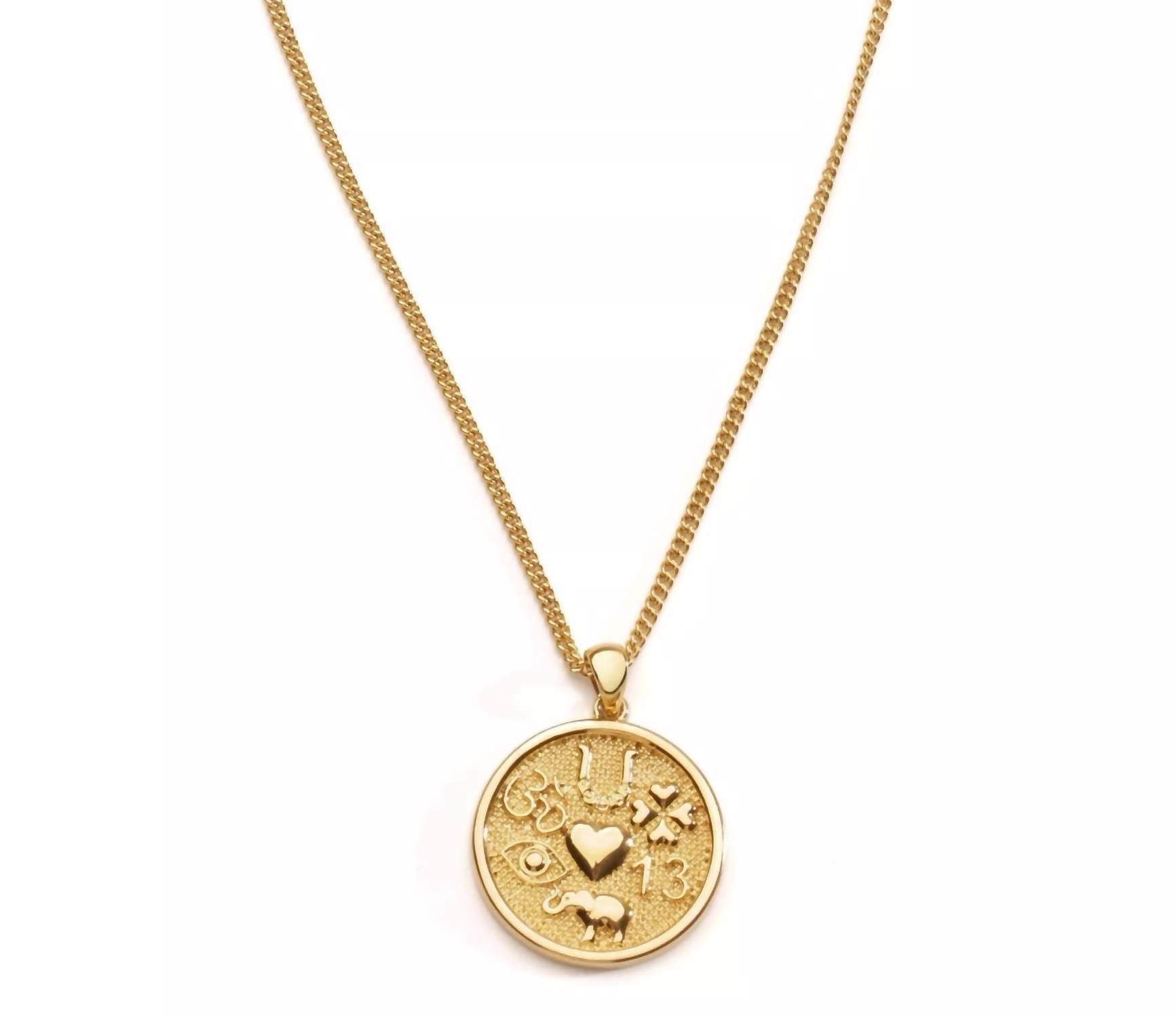 Sahira Jewelry Design - Women's Lucky Pendant Necklace
