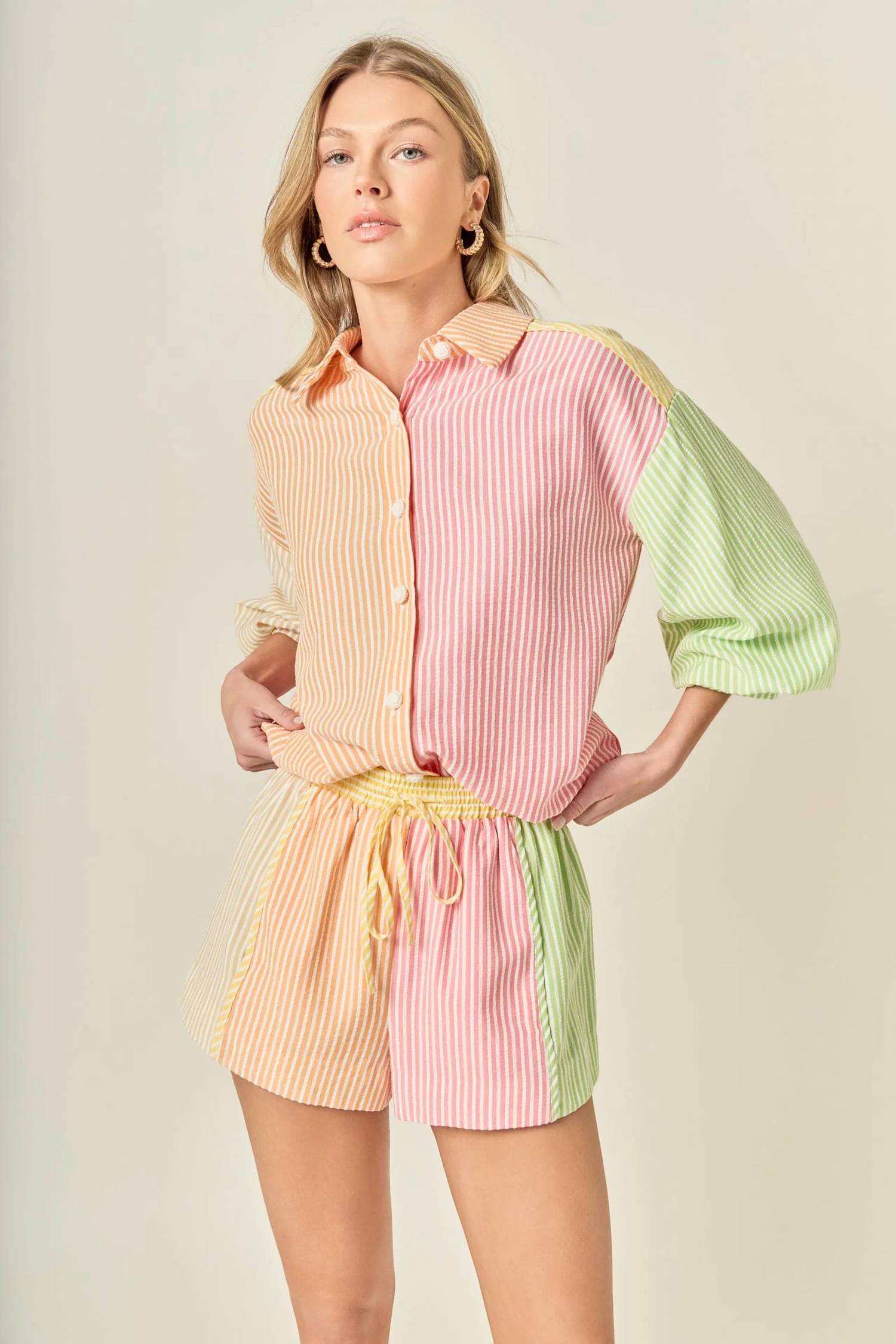 English Factory - Candy Stripe Shirt
