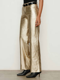 Sanctuary Cadence Relaxed Straight Pants in platinum 1 - women's pants - view 4