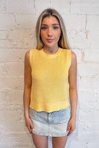 Adeline - Sleeveless Sweater Tank
