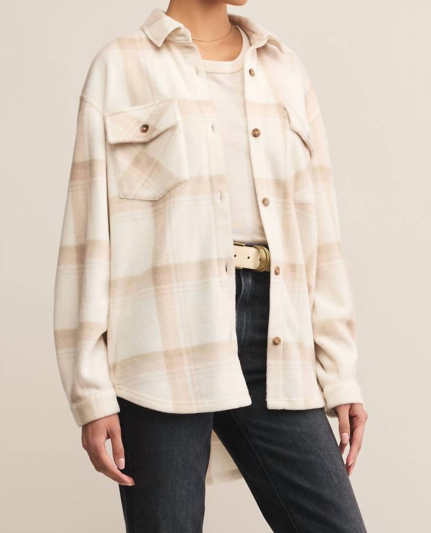 Z Supply - Hiker Two Toned Fleece Jacket