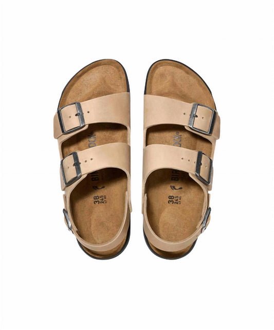 Birkenstock - Women's Milano Rugged Oiled Leather Sandal
