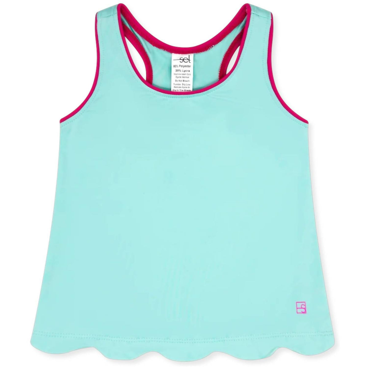Set Athletics - Kid's Anna Scallop Tank Top