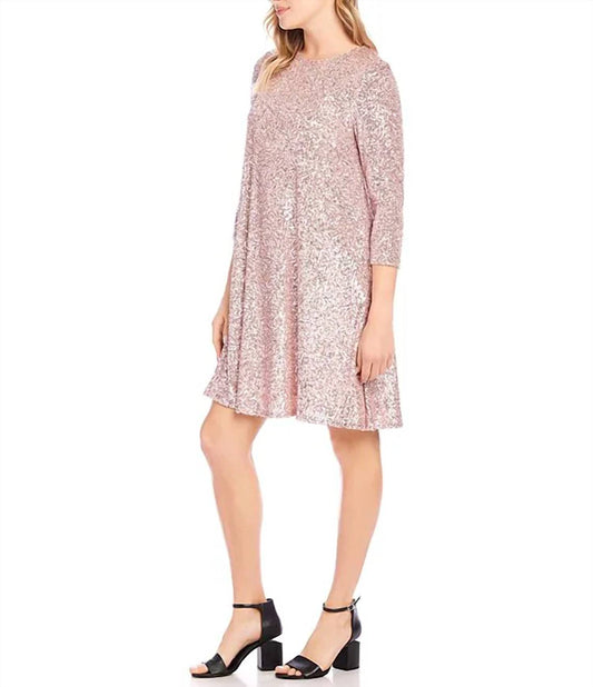 Karen Kane - Sequin Swing Dress
