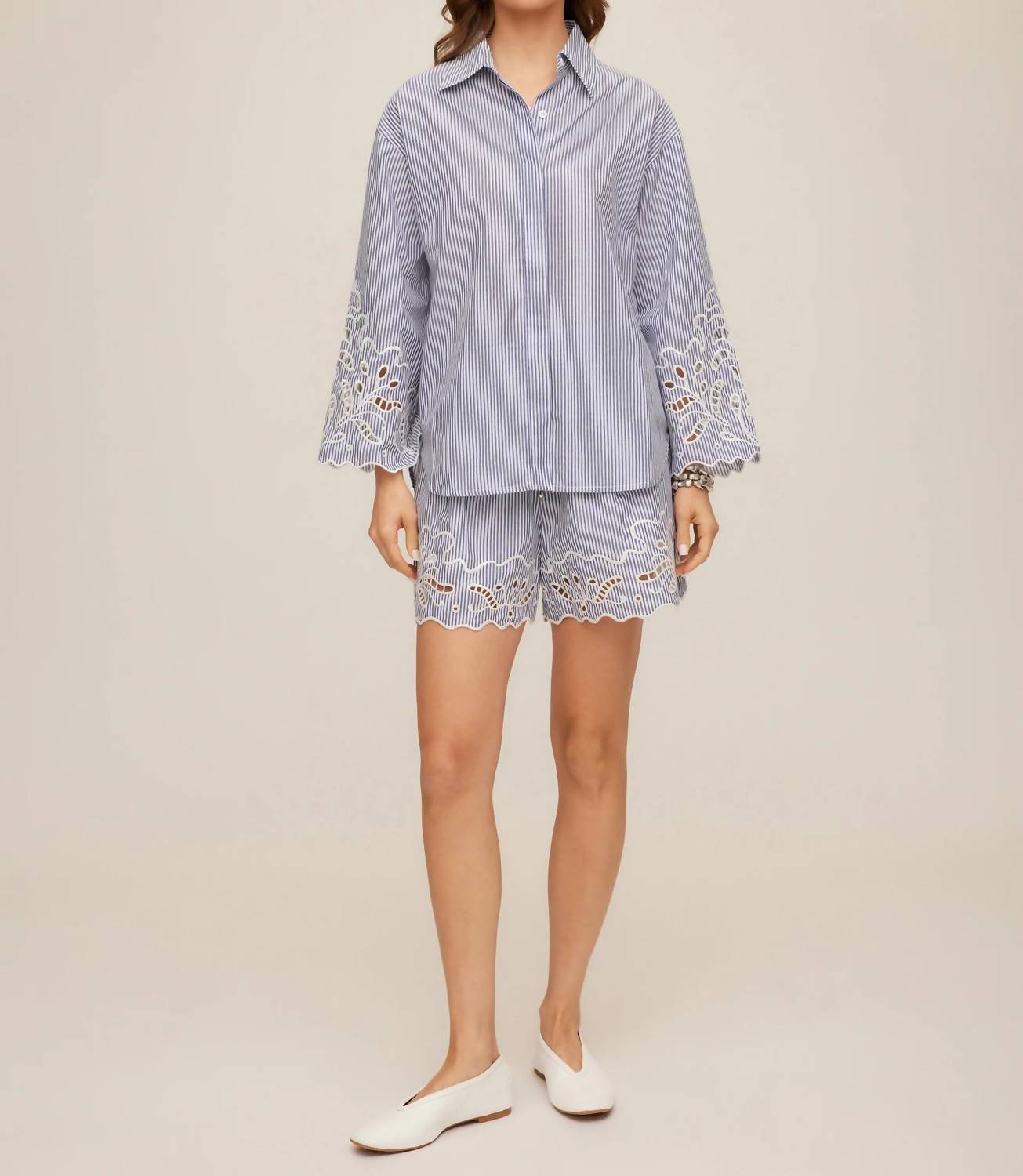 Fifteen Twenty - Dakota Embroidered Shirt