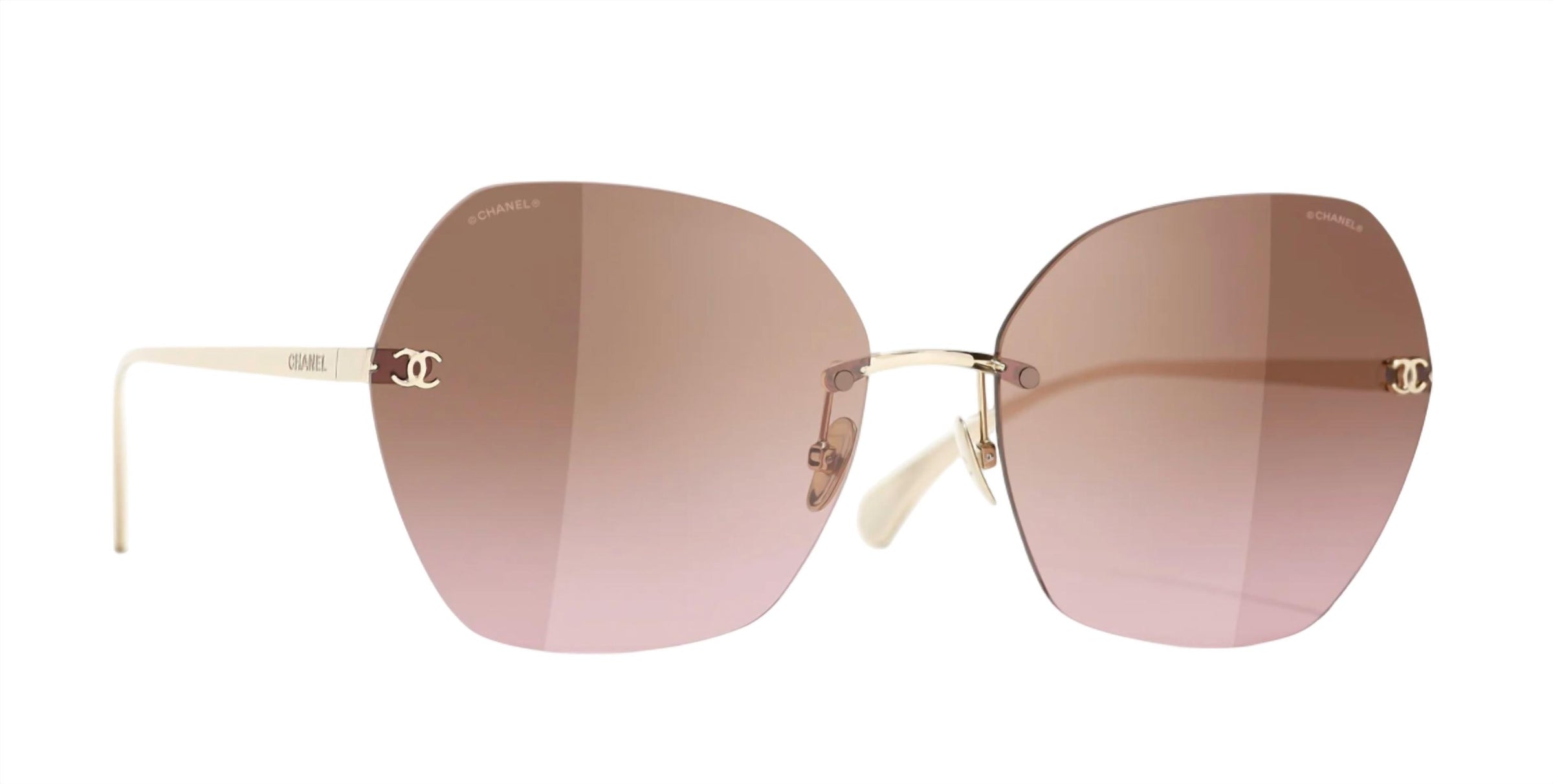Chanel - Square Non Polarized Sunglasses 4271t C3959t - 61
