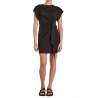 Elan - Side Tie Mini Dress