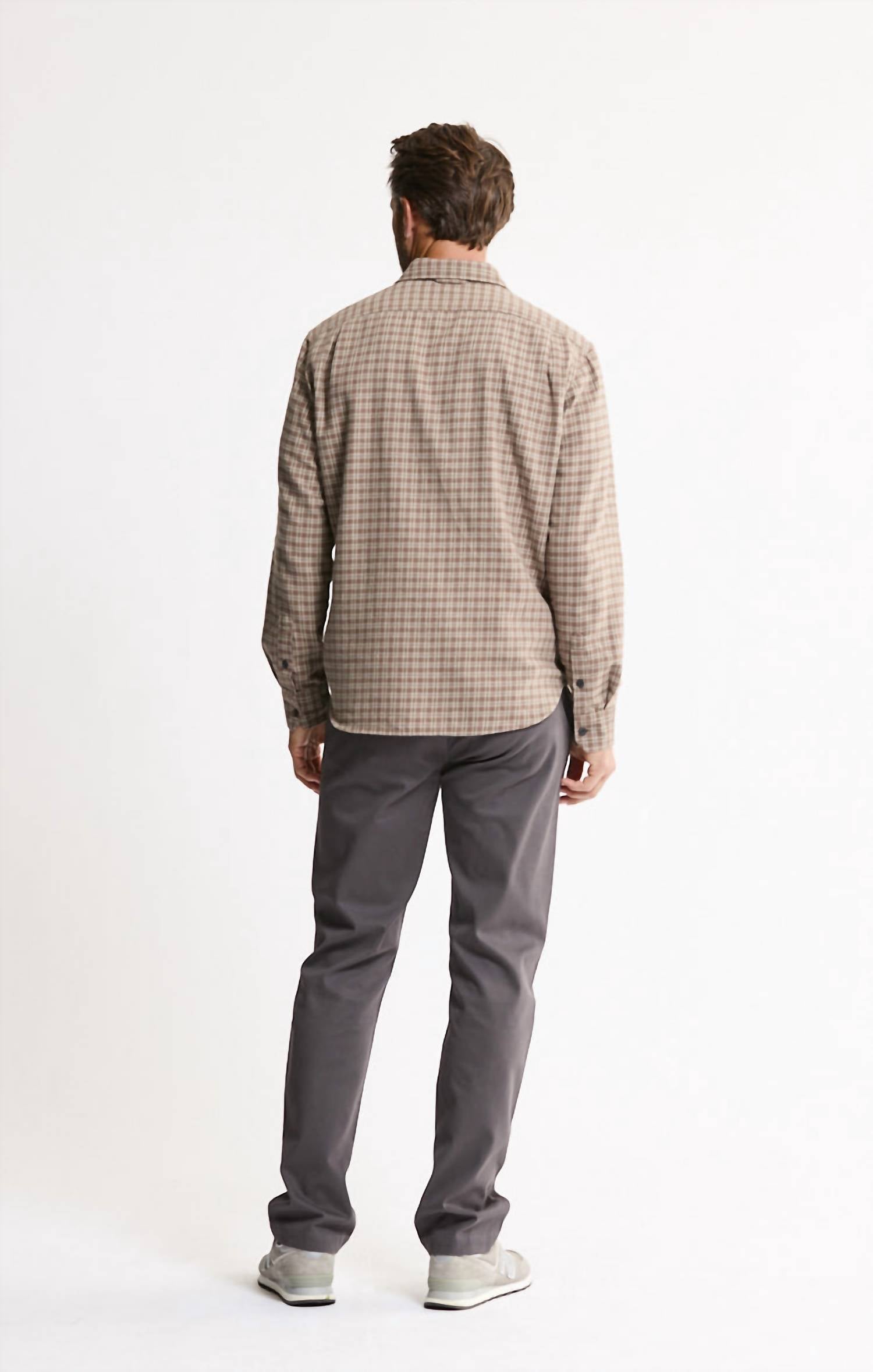Jachs New York - Manor Twill Button-Up Flannel Shirt