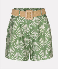Esqualo - Tropical Print Shorts