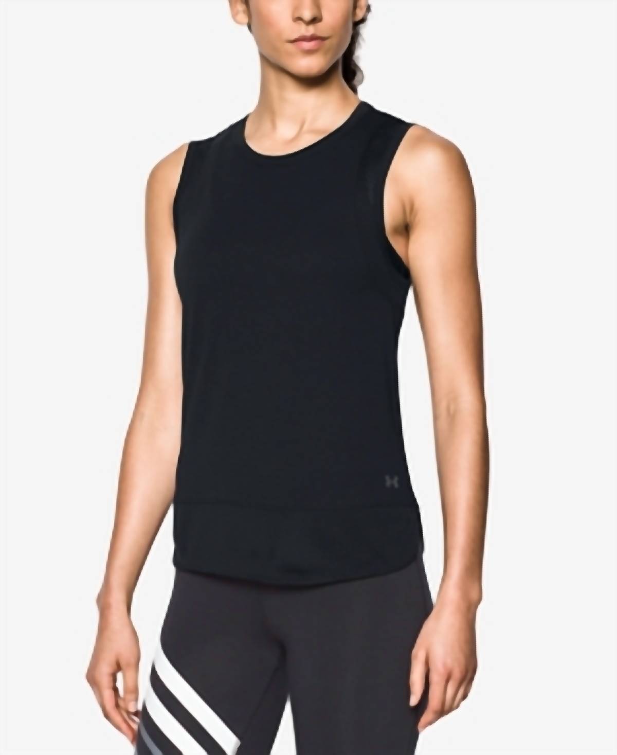 Under Armour - Under Armour Womens Favorite Mesh Trim Graphic Tank Top