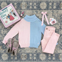 The Beaufort Bonnet Company - Girl's Townsend Turtleneck Sweater