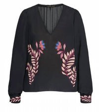 CABALLERO Women's Ruby Top in dark orchard - women's top
