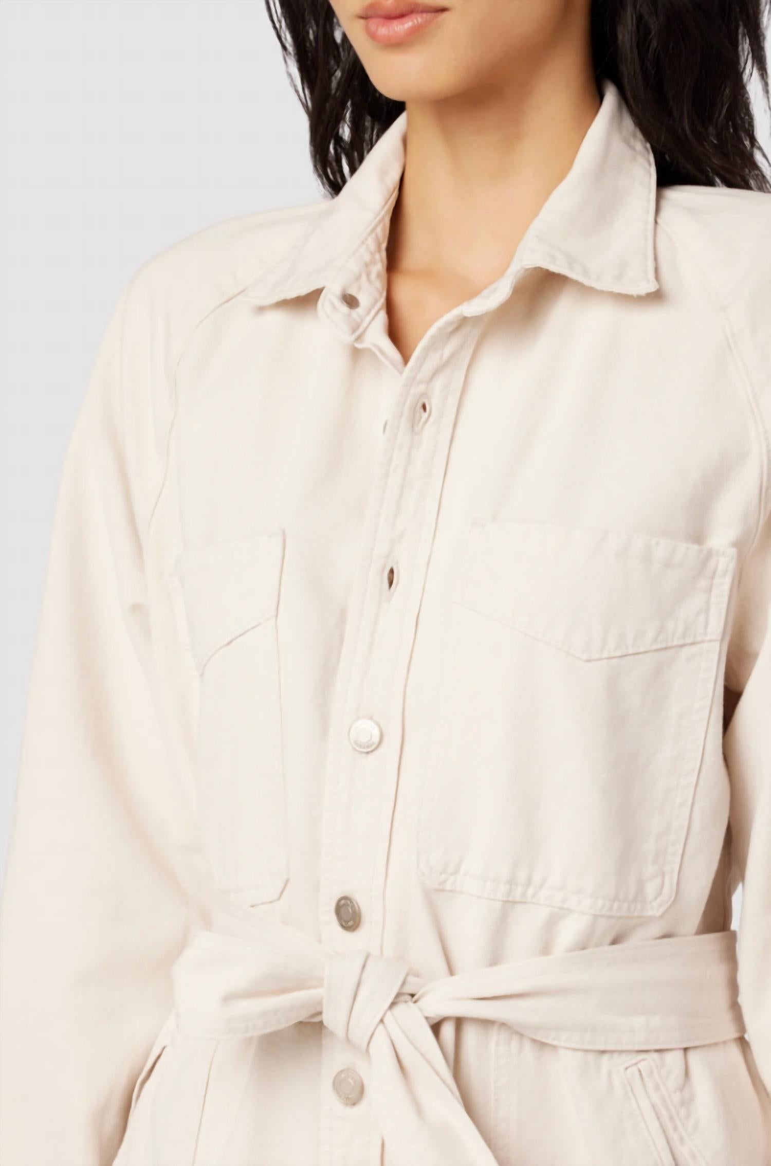 Hudson - Oversized Shirt Mini Dress