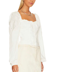 We Wore What - Ruched Cup Top
