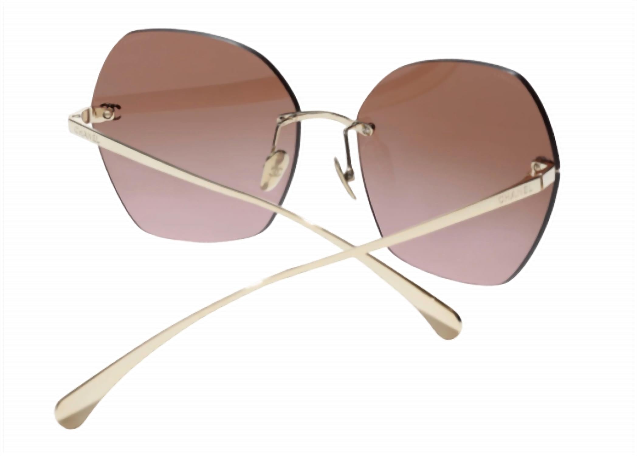 Chanel - Square Non Polarized Sunglasses 4271t C3959t - 61