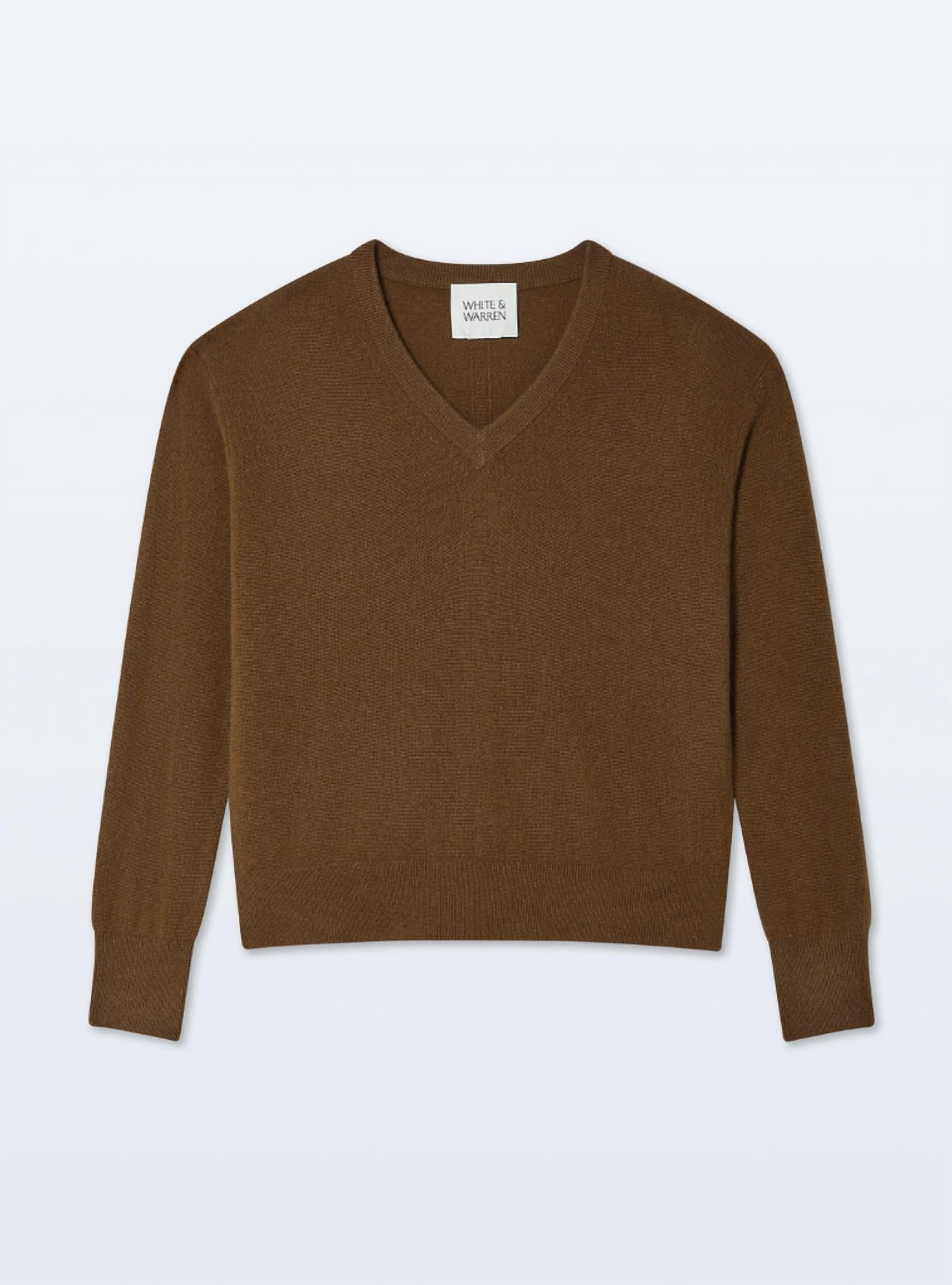 White + Warren - Cashmere V-neck Top