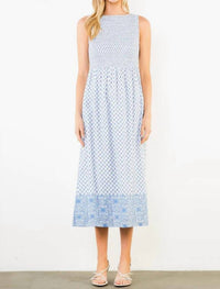 Thml - Sleeveless Floral Pattern Midi Dress