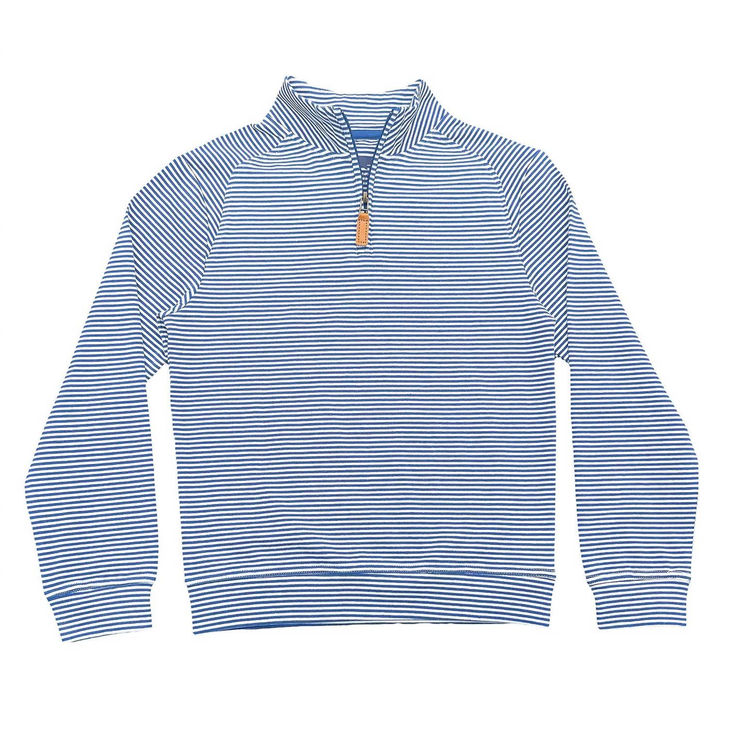 Saltwater Boys Co. - Boy's Collins Quarter Zip Pullover
