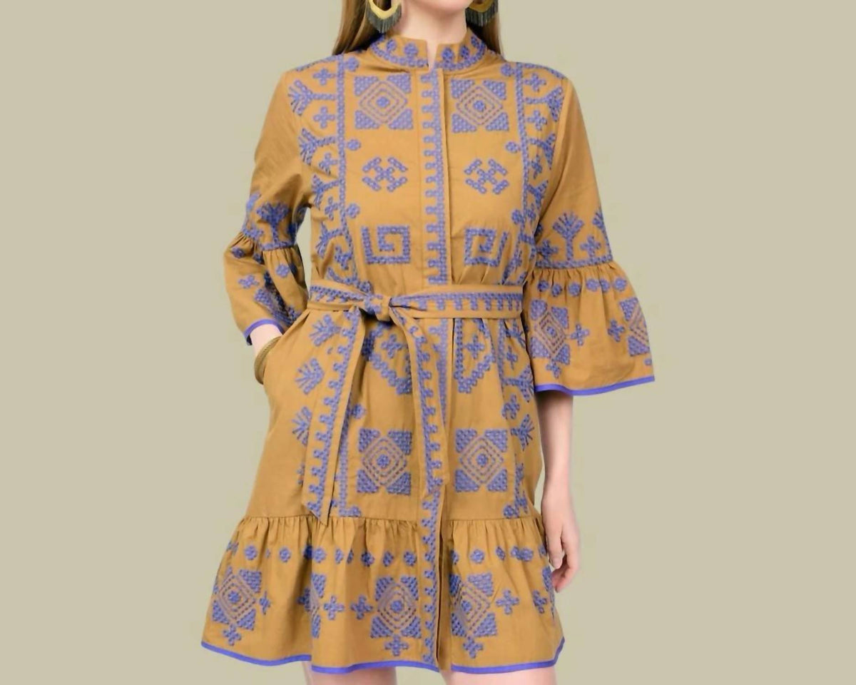Uncle Frank - The Seraphina Embroidered Dress