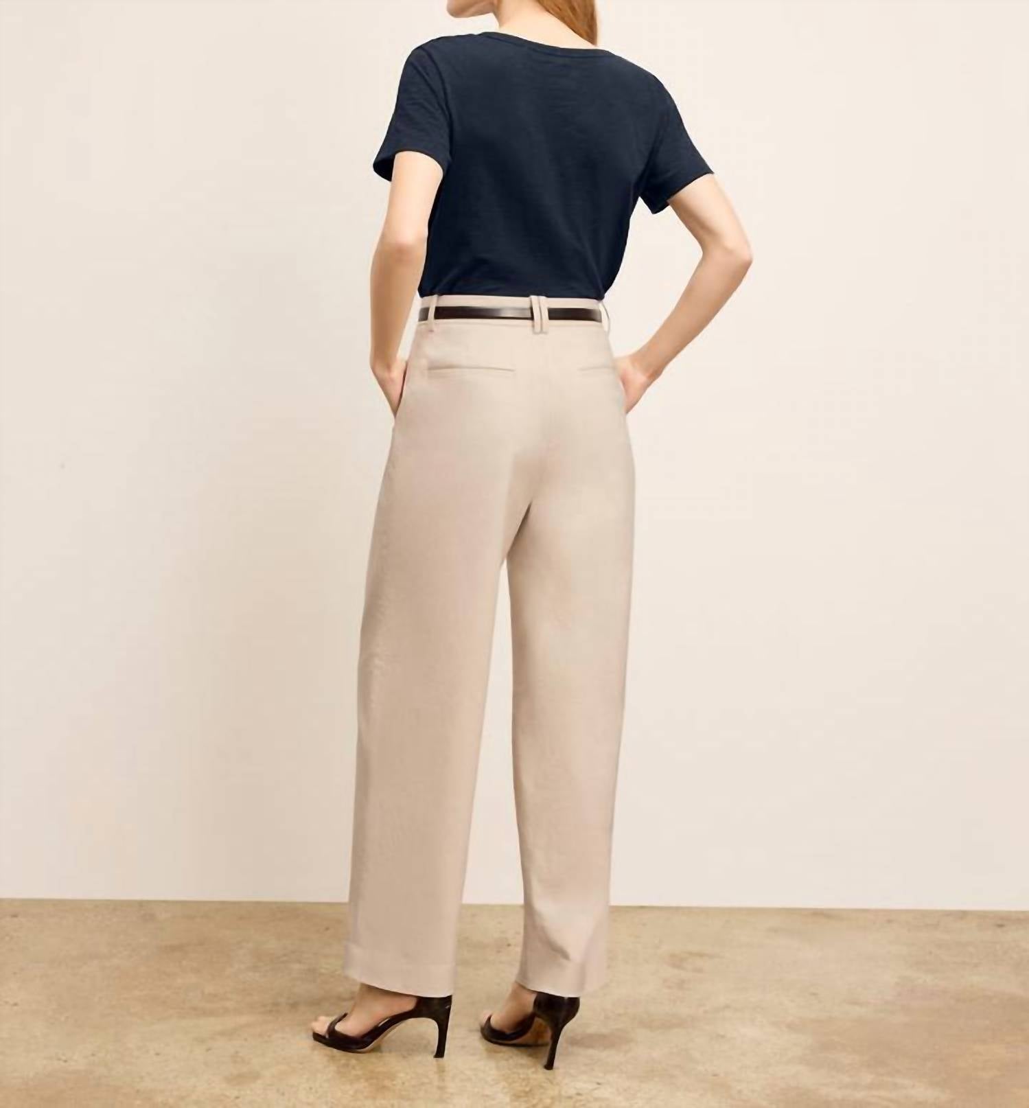 M.M.LAFLEUR Arlo Breeze Pants in natural - women's pants - alternate view