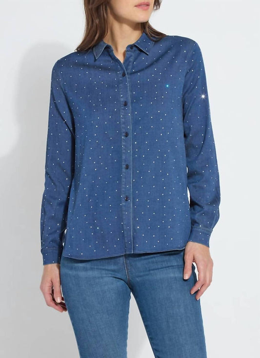 Lysse - Cataleya Crystal St Tencel Chambray Shirt