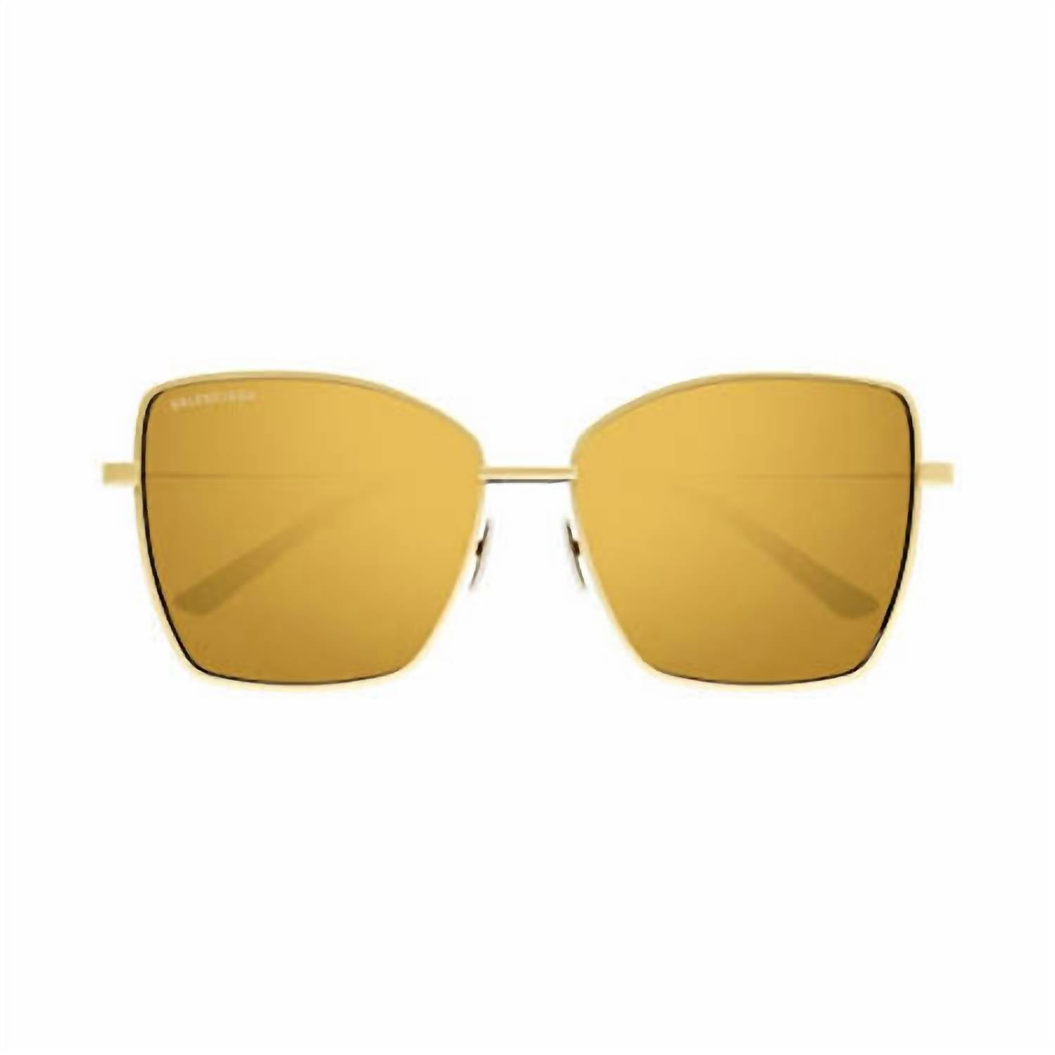 Balenciaga - Women's Bb0196sa-002 60 Metal Sunglass