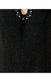 Lilly Pulitzer Emmylou Boucle Dress in noir chic chick boucle - women's dress - view 6