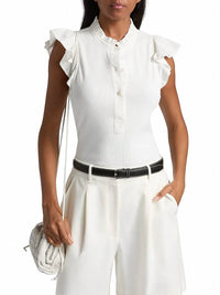 Ramy Brook - Monroe Flutter Sleeve Top