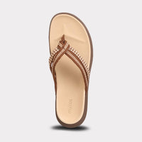 Mykos Women's Nami Thong Sandal in chocolate - women's sandal - view 6