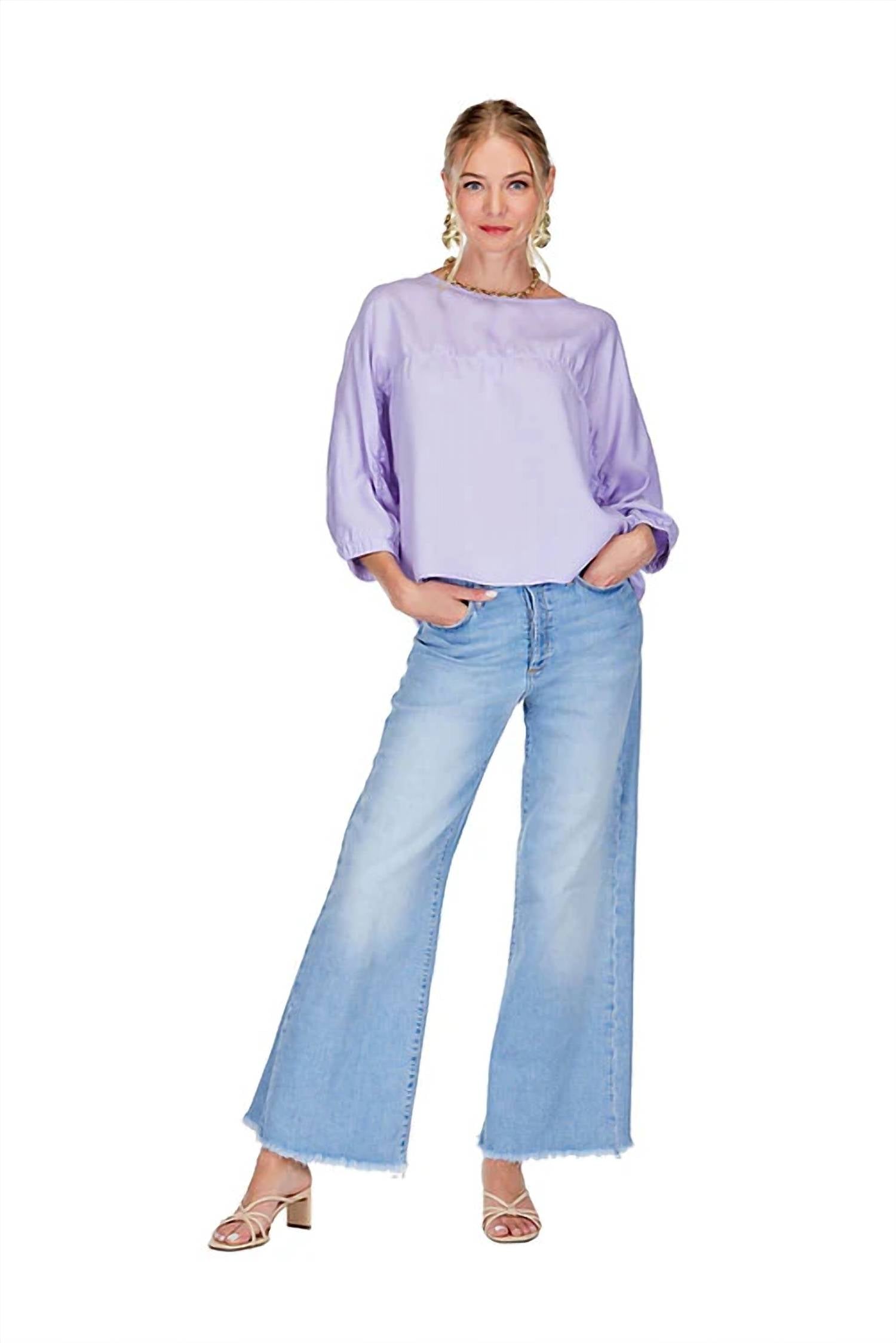 Joy Joy - Batwing 3/4 Sleeve Top