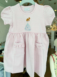 SQUIGGLES Girls Stitched Princess Dress in pink - kids' dress