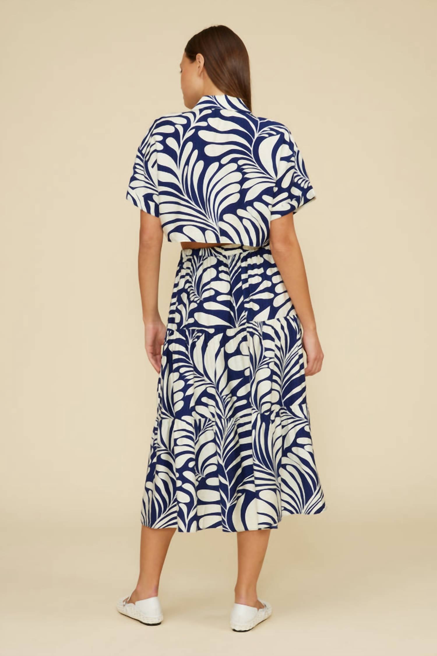 Lucy Paris - Bloom Midi Skirt