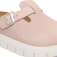 Birkenstock - Women's Boston Chunky Suede Clogs