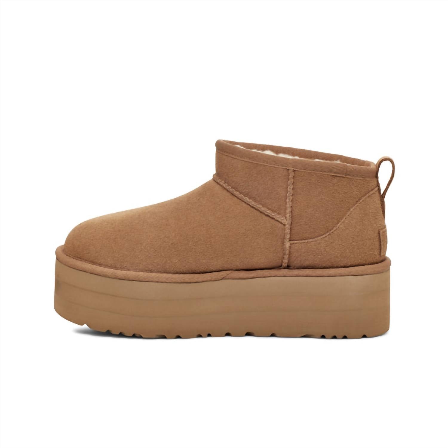 Ugg - Women's Classic Ultra Mini Platform Suede Boot