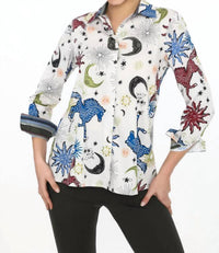 Isle By Melis Kozan - Rialto Collared Button Down Shirt