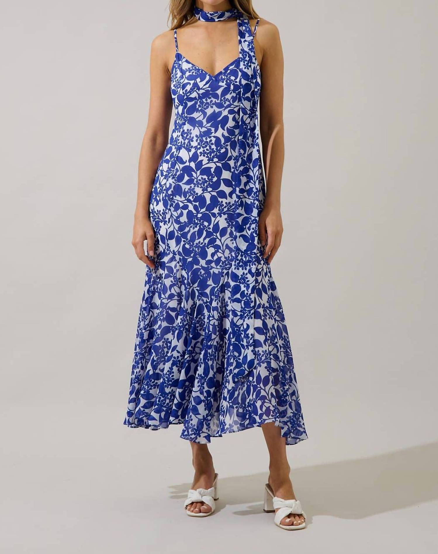 Sugarlips - Hagny Pleated Midi Dress