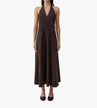 St. Agni - Halter Plunge Dress
