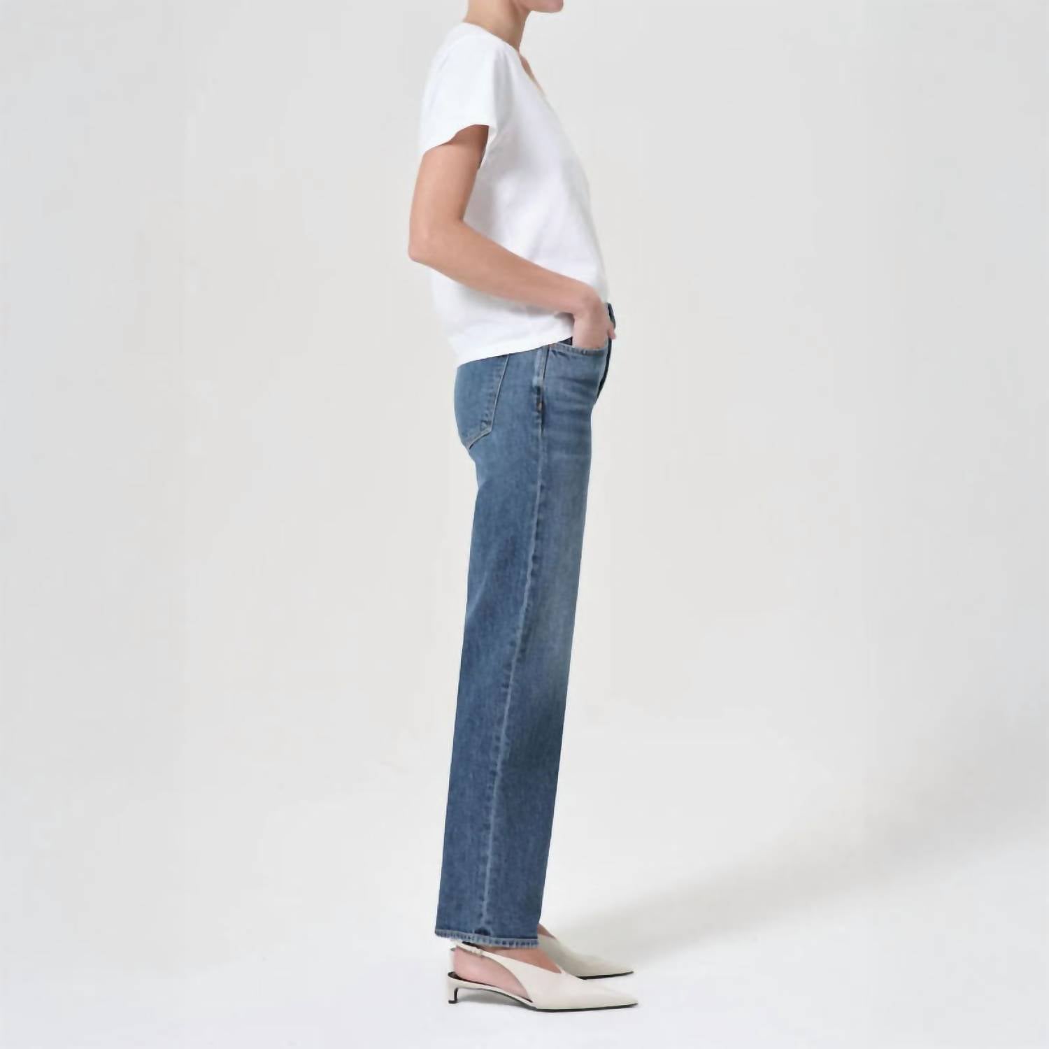 Agolde - Harper Relaxed Mid-rise Jean