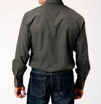 Roper - Men's Long Sleeve Snap Broadcloth Western Shirt