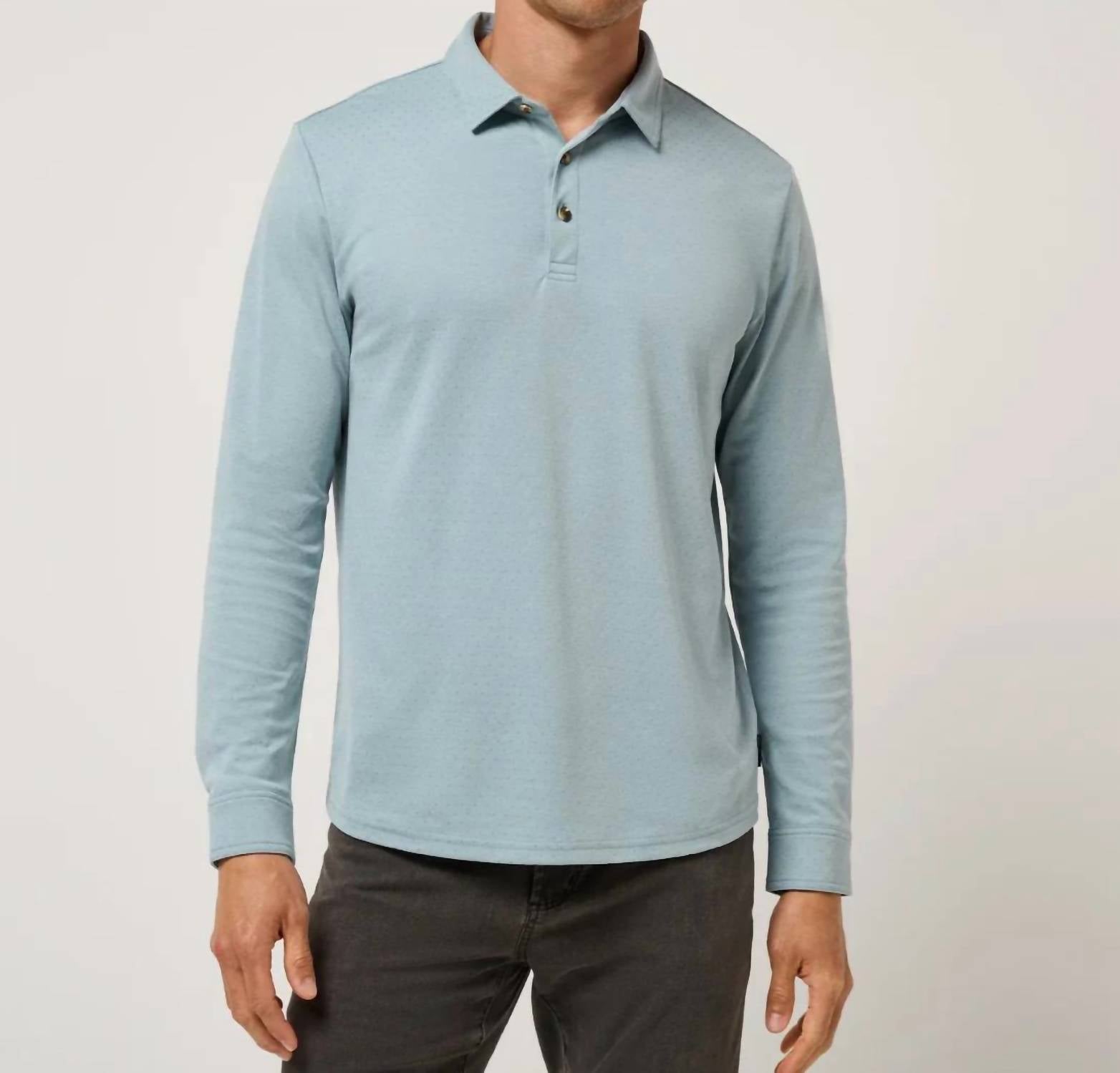 Travismathew - Handsome Town Long Sleeve Polo Shirt