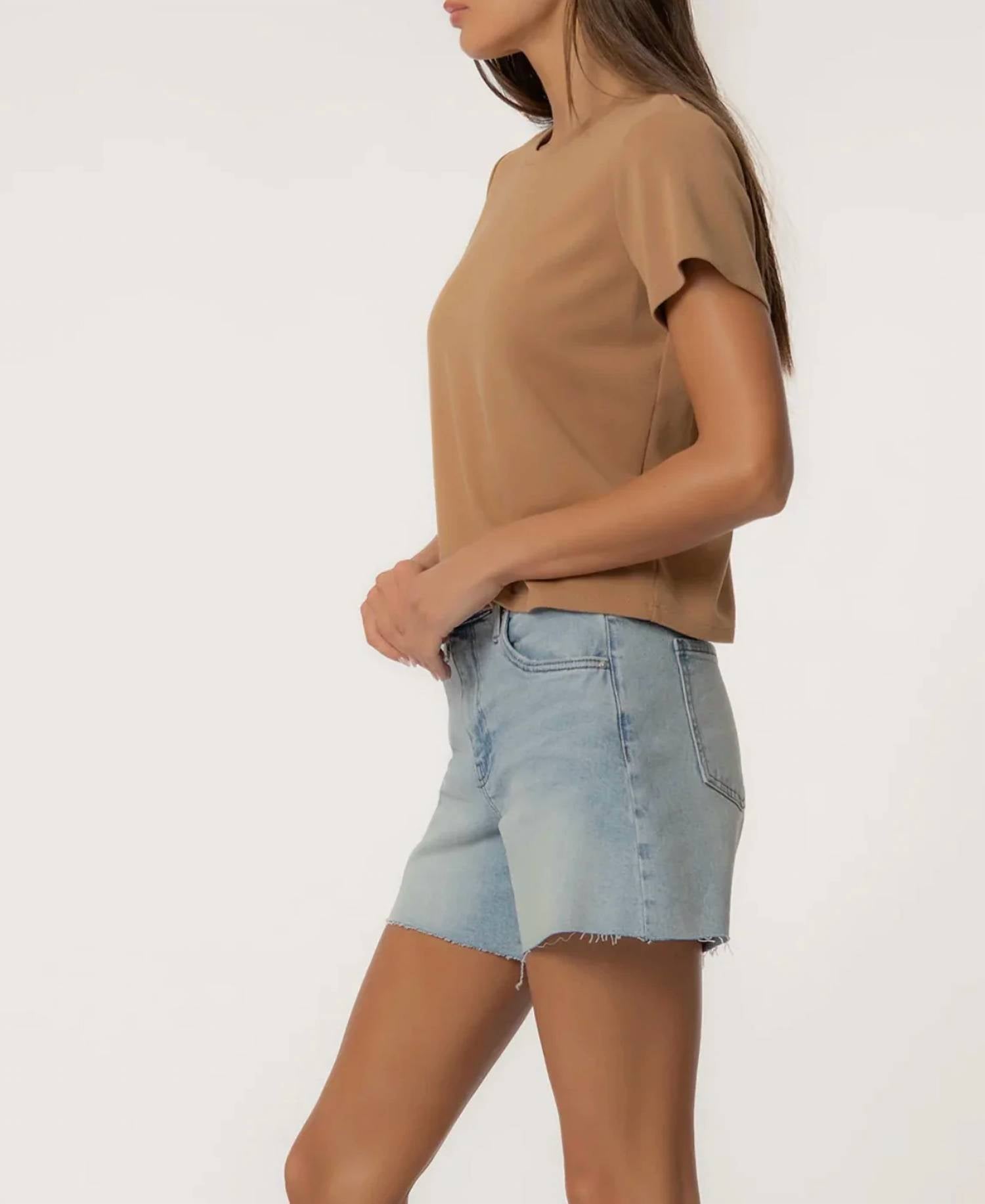 Kut From The Kloth - Jane Raw Hem Jean Shorts
