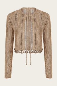 Rabanne - Crochet Knit Cardigan