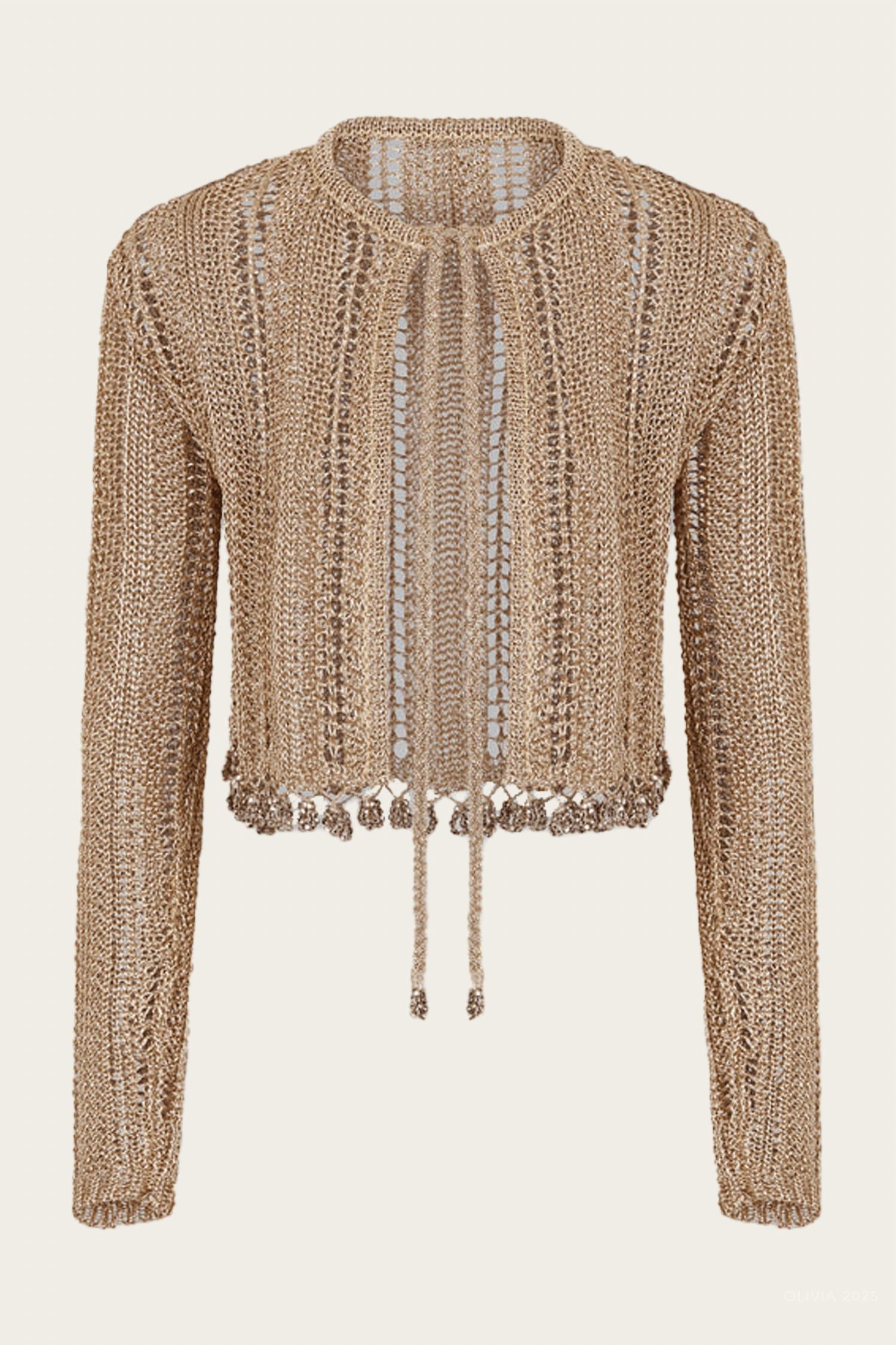 Rabanne - Crochet Knit Cardigan