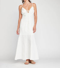 Self Contrast - Nila Adjustable Straps Maxi Dress