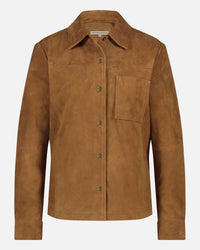 Amsterdam Heritage - Dakota Leather Shirt Jacket